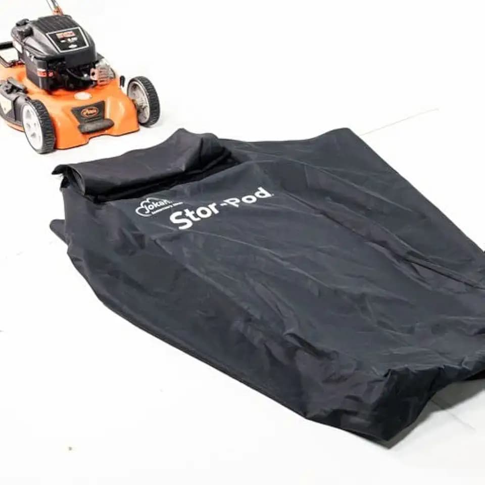 Jokari Waterproof 60 Inch Lawn Mower Equipment Cover Bag with Oil Absorbing