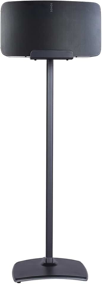 SANUS WSS52-B2 (schwarz) Kabelloser Lautsprecherständer für Sonos Five und Play: 5 Lautsprecher (einzeln)