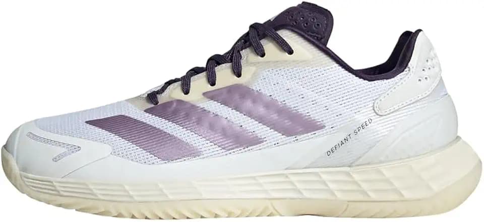 adidas Womens Defiant Speed 2 Sneakers Shoes - White