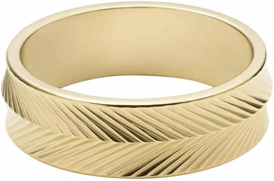 Fossil Damen-Edelstahlband Ringe