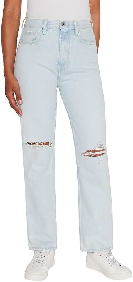 Pepe Jeans Women's Jeans Straight FIT HIGH Waist - CELYN