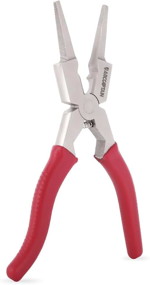 ARCCAPTAIN Professional 8" Welding Pliers, Sharp MIG Plier