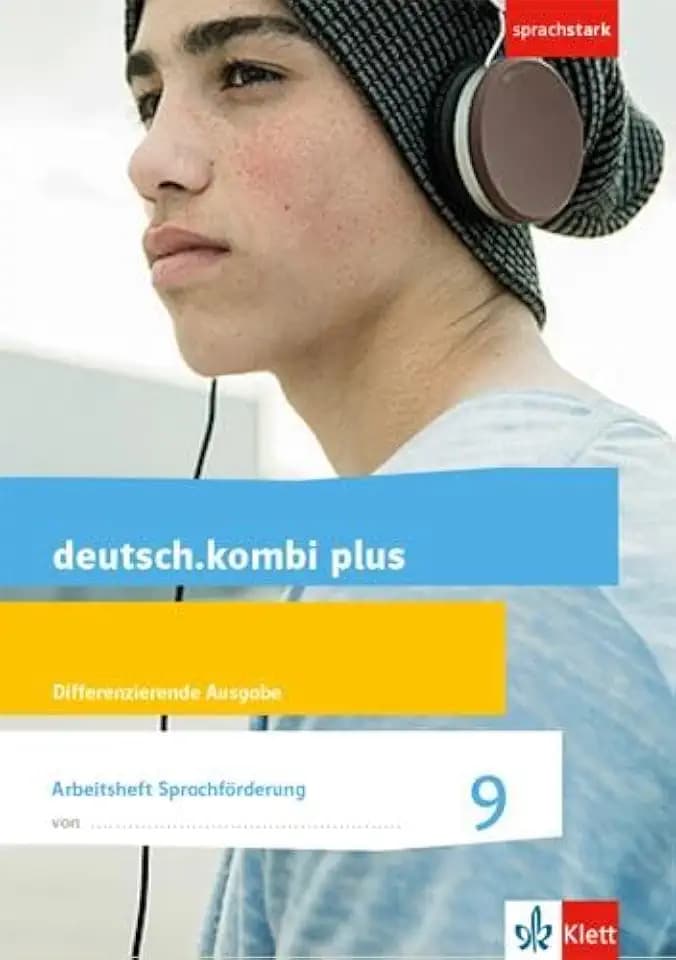 deutsch.kombi plus 9. Differenzierende Allgemeine Ausgabe: Arbeitsheft Sprachförderung Klasse 9 (sprachstark)