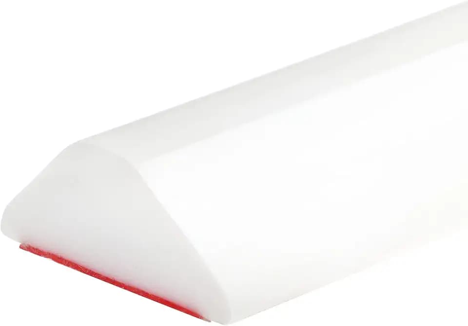 Duzzy 67 Inch Collapsible Shower Water Dam, Shower Threshold Water Stopper Barrier and Retention System and Keeps Water Inside Threshold Dry and Wet Separation, Suitable for Bathroom & Kitchen