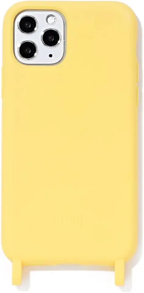 ETUUI Silk Hook Hülle Samsung Galaxy S20 in gelb - hochwertige Schutzhülle, Rundumschutz Handyhülle für Smartphone