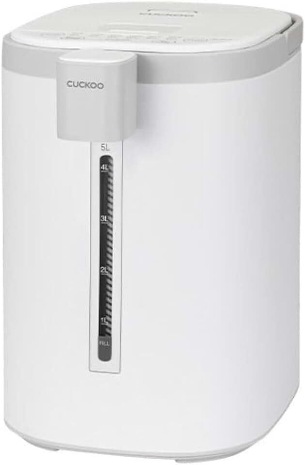 CUCKOO 5L Hot Water Dispenser and Warmer, Stainless Steel, CWP-A501TW