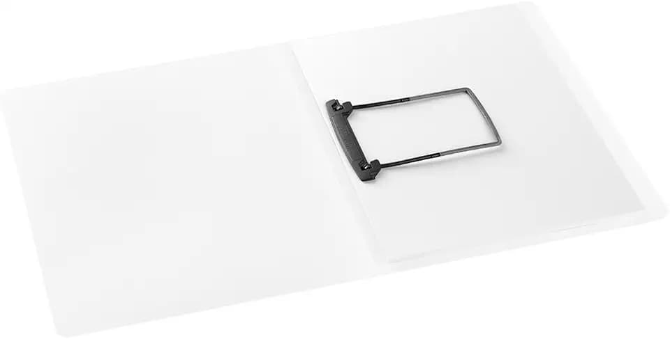 Jalema 1401030 Clipmappe A4, Lucido, Weiß-Transparent