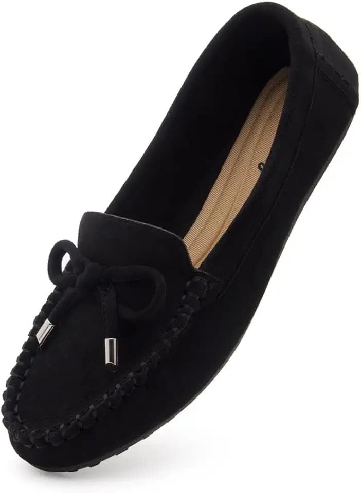 Herstyle Loafers for Women – Slip-On Business Flats Shoes | Dressy Casual Walking Flats with Memory Foam Insole | Lightweight & Comfortable Moccasins for Office & Travel