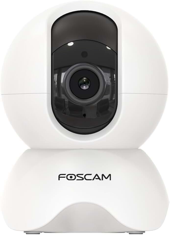 Motorisierte WiFi 5MP IP-Kamera mit intelligenter Bewegungserkennung - X5 Weiß Foscam