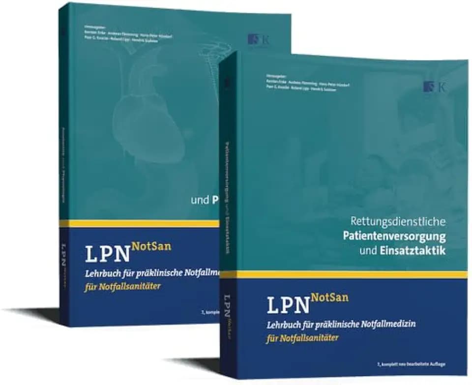 Lehrbuch für präklinische Notfallmedizin (LPN): für Notfallsanitäter inkl. Anatomie-Band und E-Book