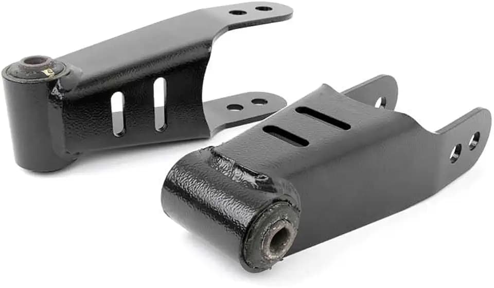 Rough Country 1-2.5" Rear Lowering Shackles for 88-98 Chevy/GMC C15 2WD - RC0501