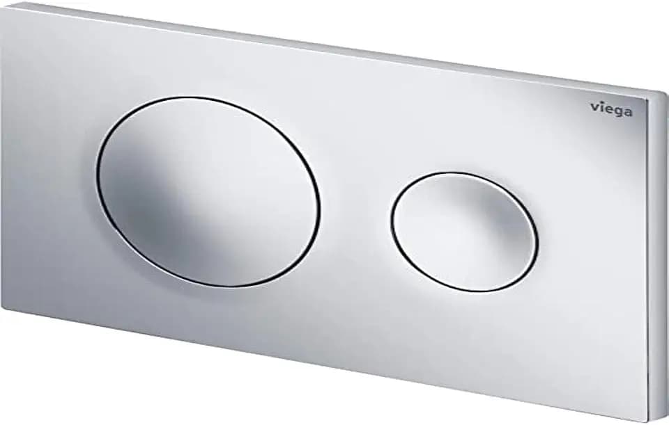 WC-Betätigungsplatte Visign for Style 20 Kunststoff weiss alpin Viega 773793