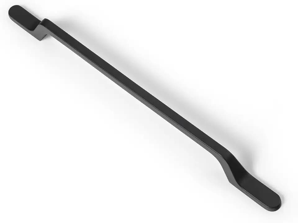 Goo-Ki 6 Pack Matte Black Kitchen Drawer Pulls - 7.56"(192mm) c-c Modern Black Bar Cabinet Pulls Dresser Handles Solid Zinc Alloy Hardware