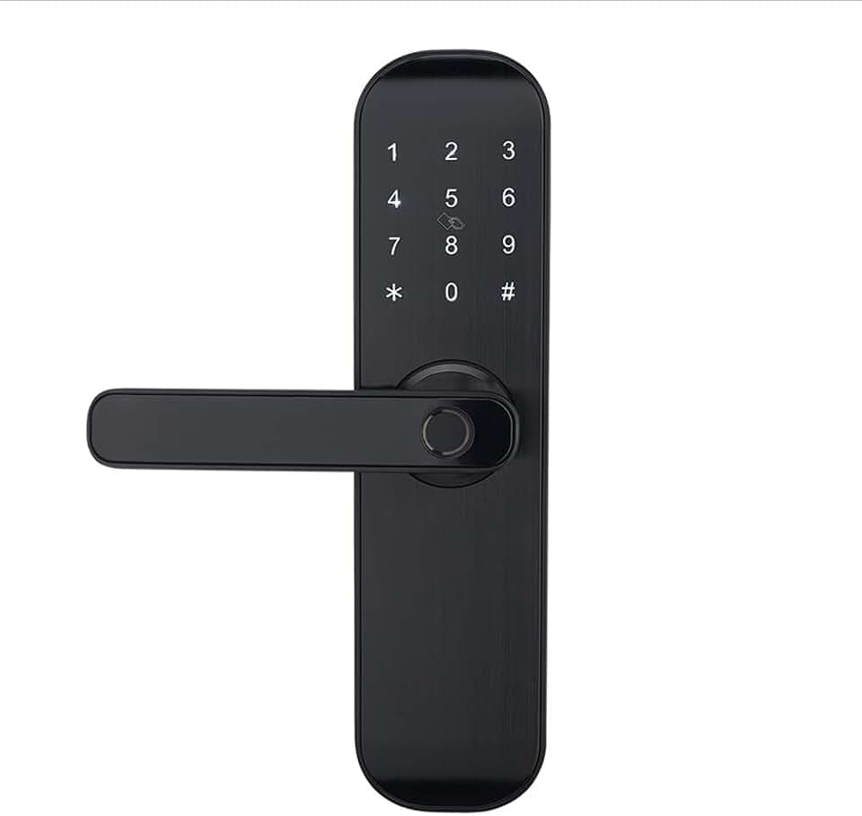 M20 Bluetooth-Digitalschloss, Entsperren mit Karte, Code, App (nur kompatibel mit Alexa) (nur linke Tür)(M20-L)