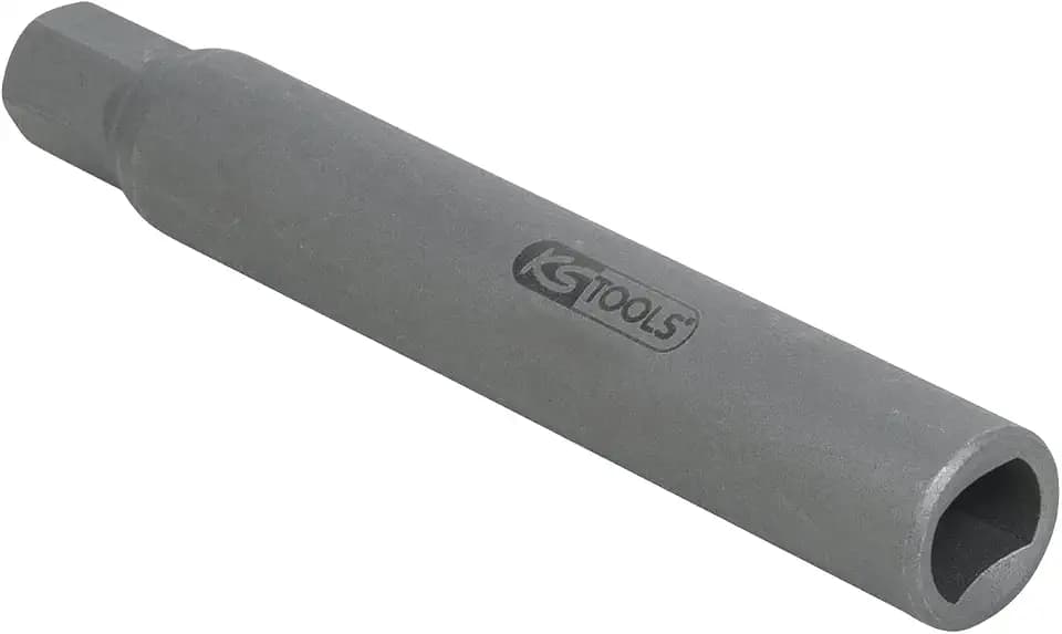 KS Tools 150.9436 10 mm Stoßdämpfer-Spezialprofil-Gegenhalter-Bit-Stecknuss, 6,0 x 9,0 mm