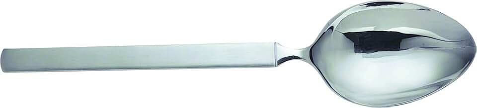 Alessi 4180/11 Dry Servierlöffel aus Edelstahl Glänzend Poliert mit Mattiertem Griff