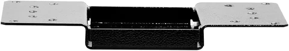 Mail Boss Universal Adapter Plate – 1" Height, Black