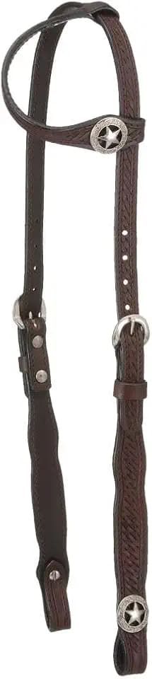 Tough 1 Royal King Square Cheek Single Ear Headstall