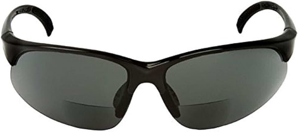 Sport Wrap Bifocal Sunglasses - Outdoor Reading/Activity Sunglasses - Soft Pouch Included