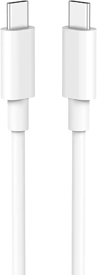 3.3ft/1m 100W USB C to USB C Cable for iPhone 16/15 Pro Max, MacBook Pro/Air Charger, iPad Pro 13/12.9/11 inch, Air 5/4, Mini 6, Samsung, USBC Type C PPS Fast Charging Cord