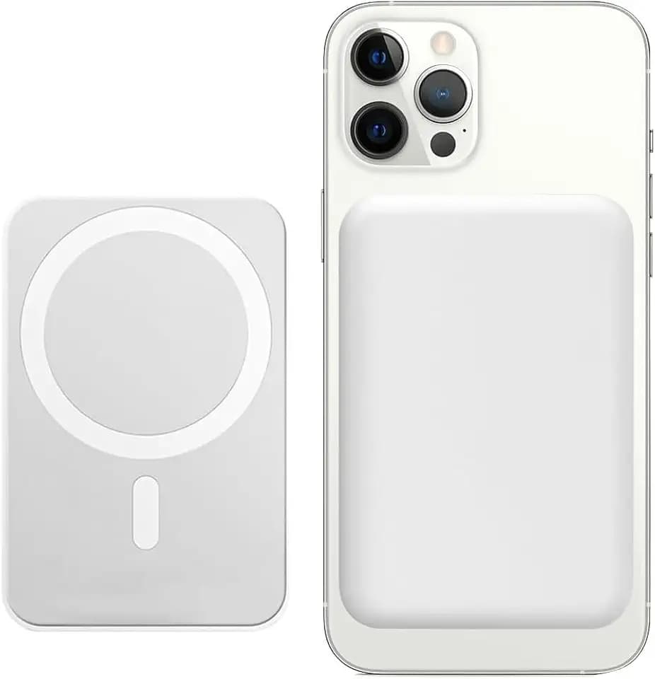 Magnetische Kabellos Powerbank 10000mAh, Wireless Portabel Power Bank Ladegerät, 20W Schnellladung Externer HandyAkkus, Kabelloses Ladegerät Akkupack für iPhone 17/16/15/14/13/12/ Pro Max Serie