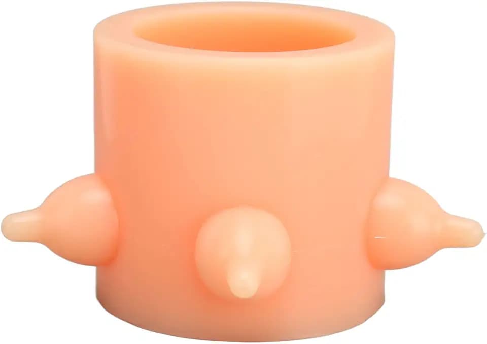 Fockety 350 Ml, 5 Nippel, Selbstfütternde Flüssigsilikon-Welpenfutterstation für Mehrere Welpen, 3,9 X 3,7 Zoll, Welpenmilchstation, Welpenpflegestation für Kätzchen