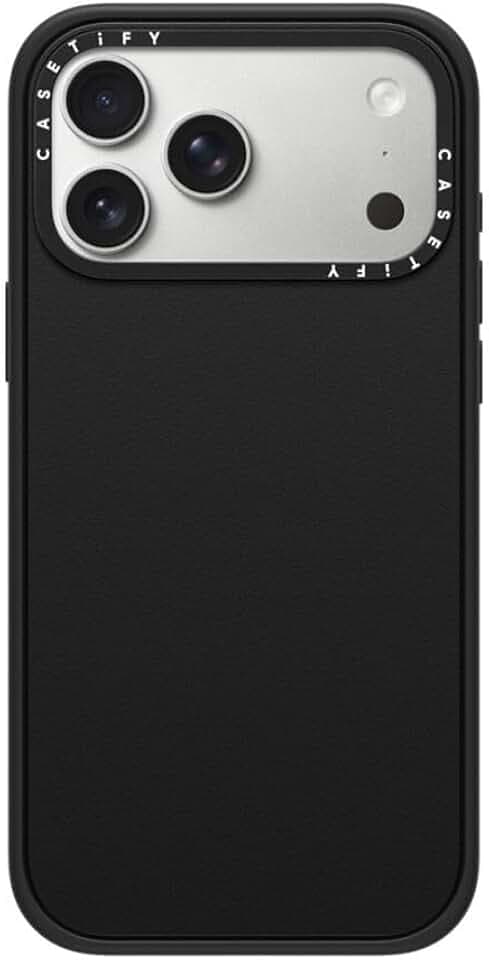 CASETiFY for iPhone 17 Pro Max Case, PC/TPU Drop Proof Case Matte Black