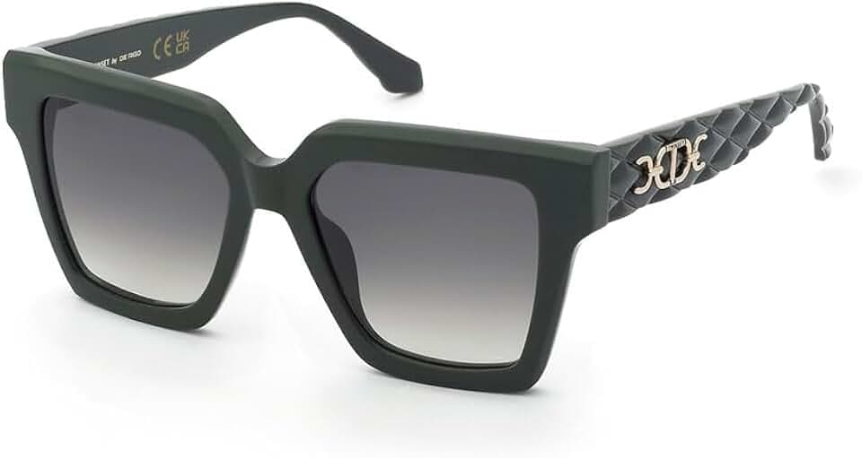 Twinset Unisex Stw110 Sonnenbrille, Glänzendes Grün, One Size