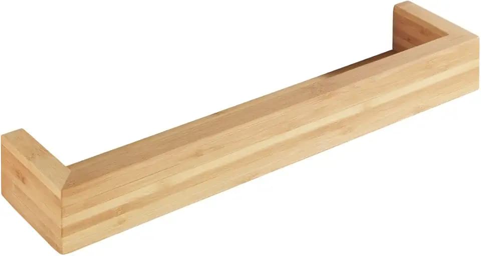 WENKO Wandregal Bambusa aus Bambus, 40 cm