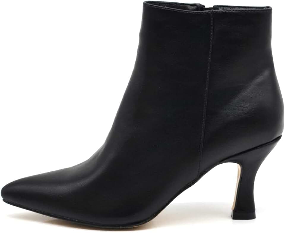 IF Fashion Stiefeletten Stiefeletten Spitzstiefel Damenschuhe mit Absatz MP413