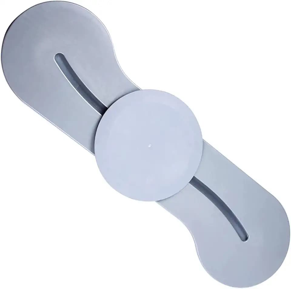 Transfer Board for Wheelchair Users Includes Sliding Disk for Easy Move