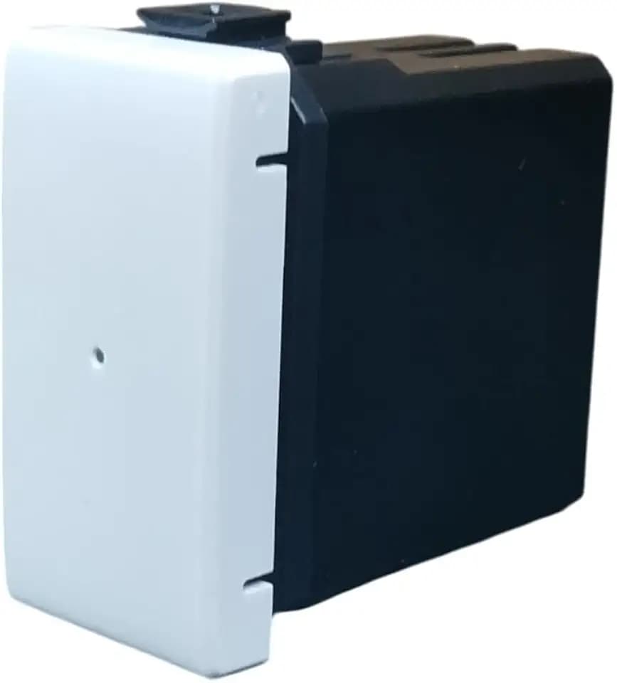 Elektronova Smart Zigbee/Tuya Schaltermodul kompatibel mit Vimar Plana Halterungen weiß
