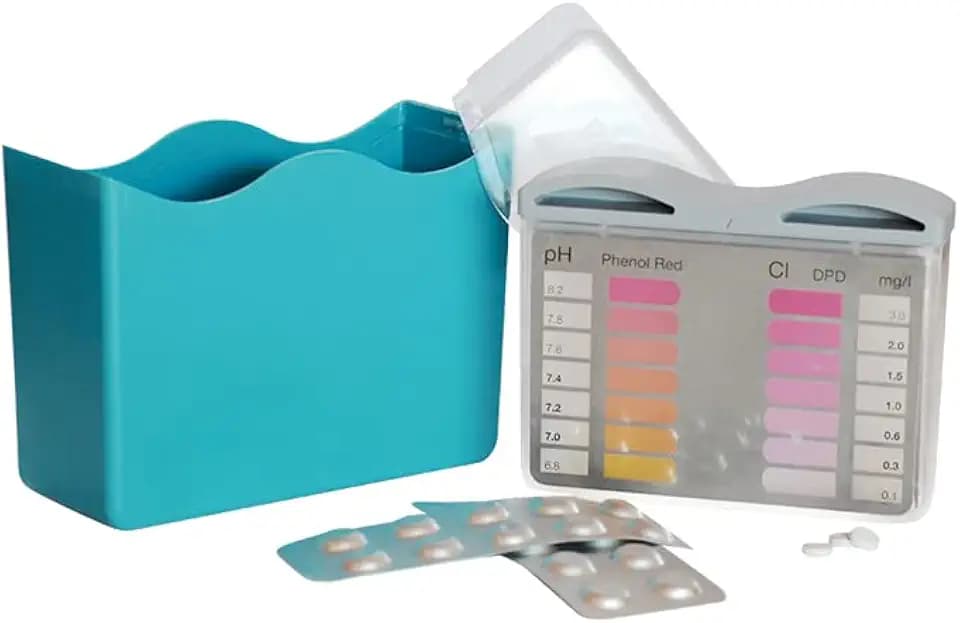 BAYROL Pooltester pH/Cl Pool Wassertester pH und Chlor 2x20 Tabletten