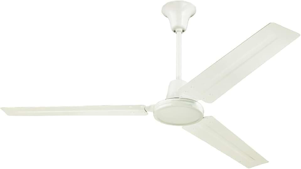 Westinghouse 7840900 Industrial Ceiling Fan, 56-Inch, White