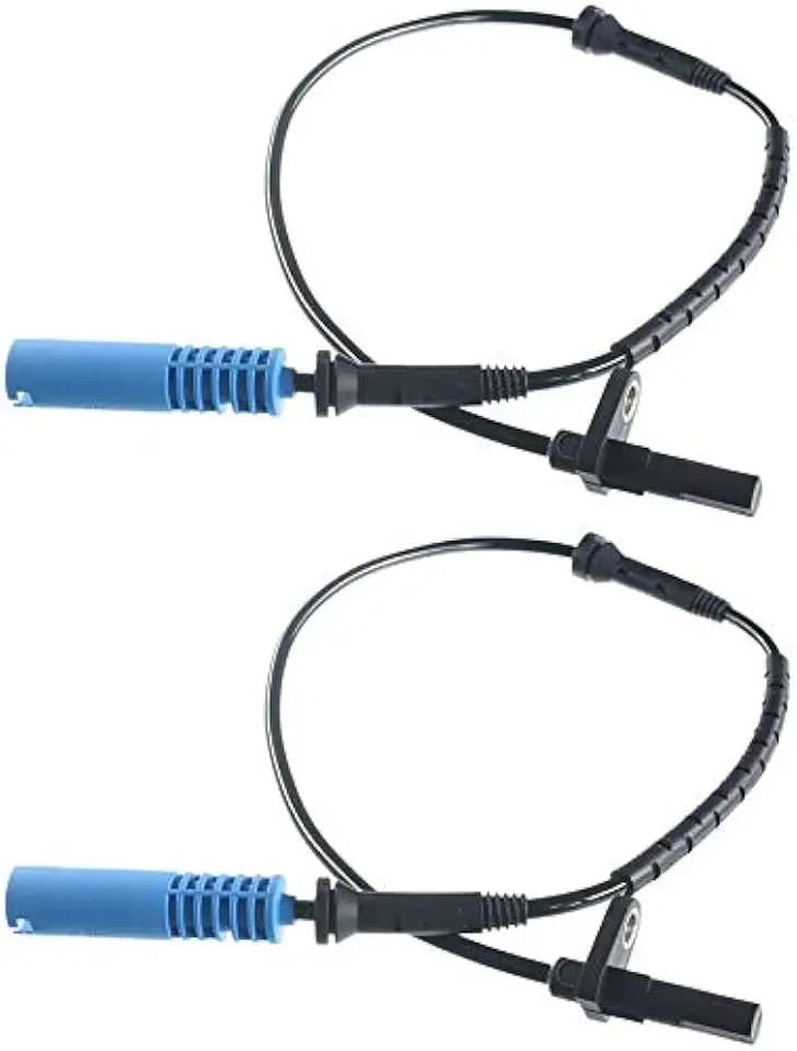 2PCS Front Left Right ABS Wheel Speed Sensors Replacement for BMW E53 X5 2004-2006