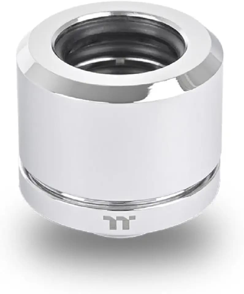 Thermaltake Pacific F-Pro Hard Tube 16mm OD Compression Chrome G 1/4 Thread DIY LCS Fitting CL-W436-CU16SL-A