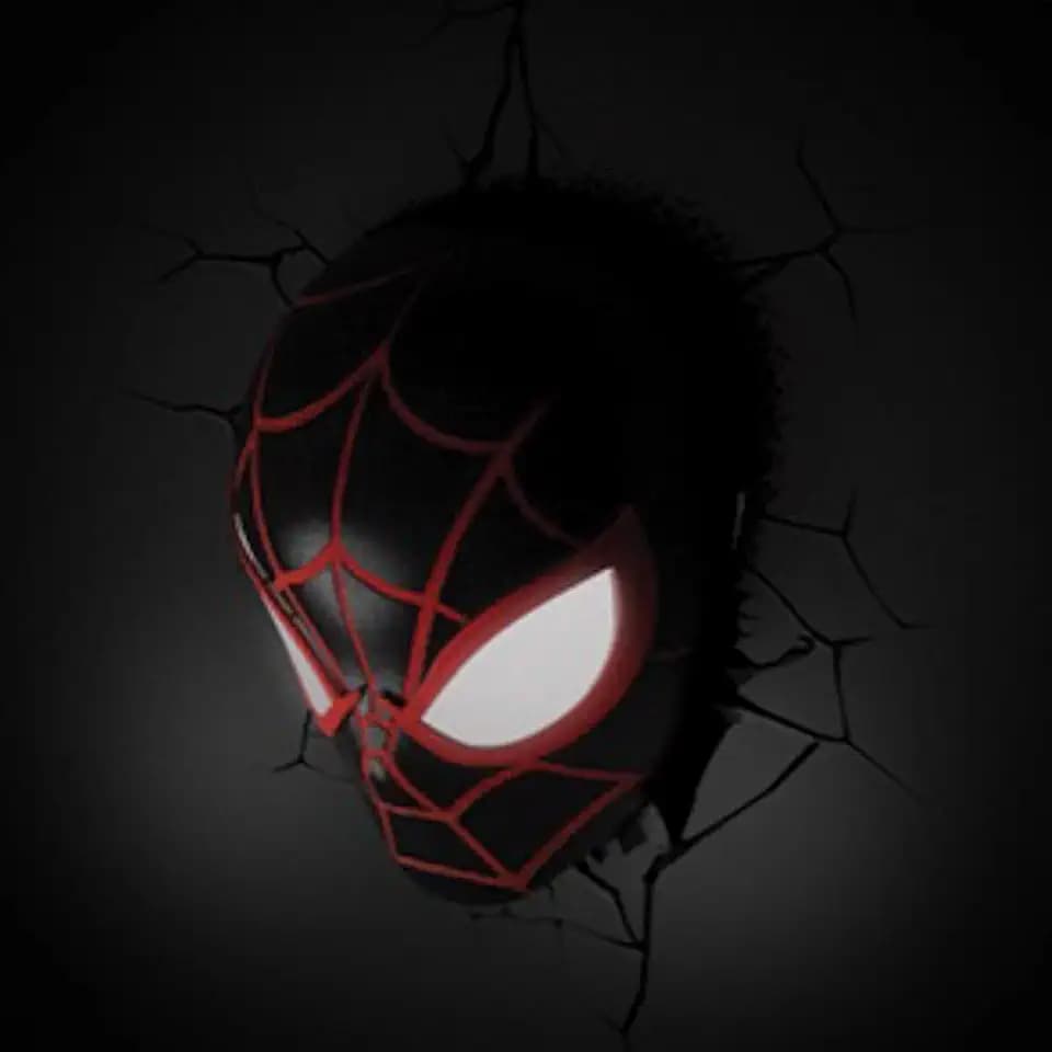 RED5 Spiderman Miles Morales Gesicht 3D-Licht