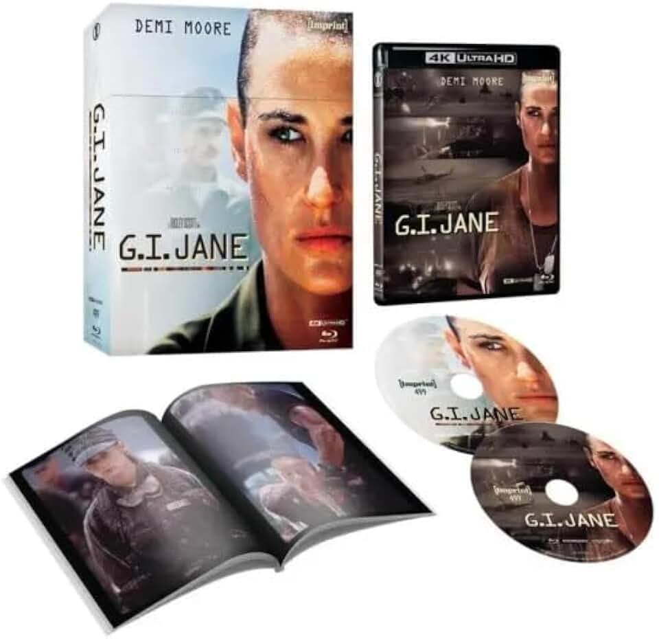 G.I. Jane (1997) 4K UHD + Blu-ray Limited Edition Hardbox + Hardback Booklet – Imprint Collection #499