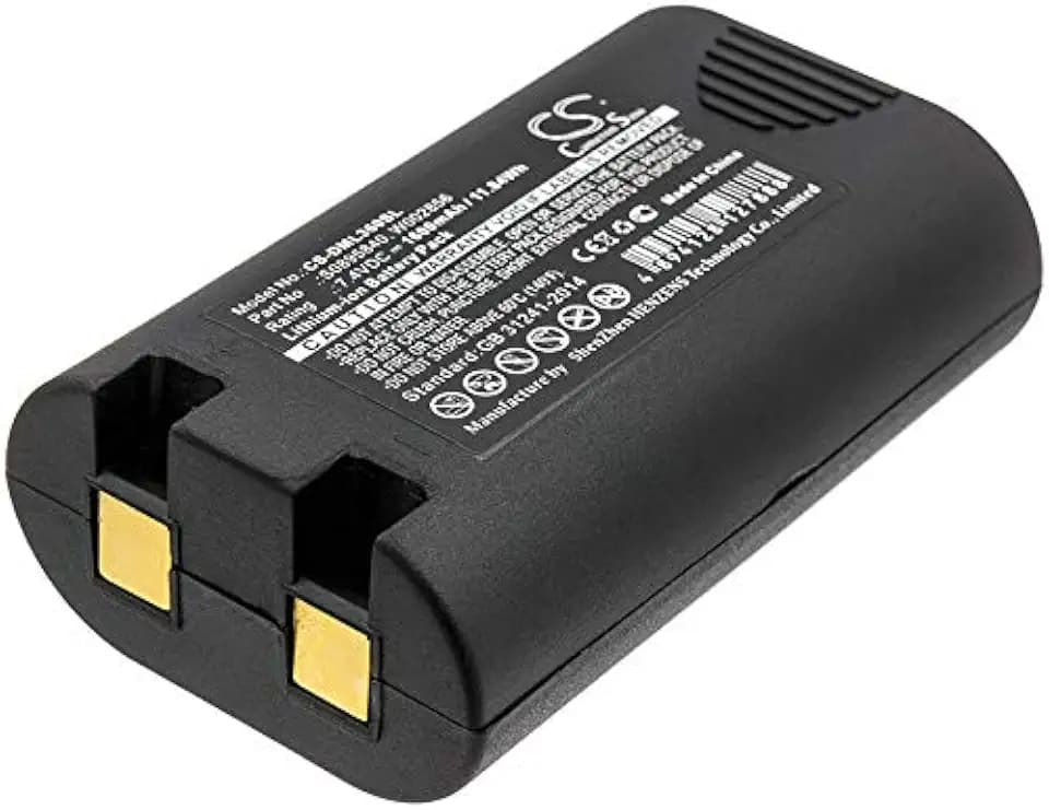 TCTK Akku 1600mAh Kompatibel mit [DYMO] LabelManager 360D, LabelManager 420P, LM360D, LM420P, R5200, Rhino 4200, Rhino 420P, 5200, LM 360D, für [3M] PL200 Ersetzt 1759398, PL-200-B FBA