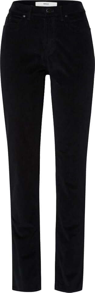 Brax Damen Style Mary Structure Velvet,Schwarz,26W / 32L