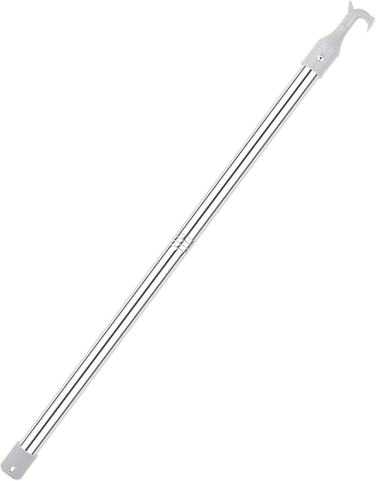 Dachboden Haken 150cm Verstellbar mit Haken für Dachfenster Dachbodentreppe Fensteröffner als Stange mit Haken zum Einfachen Öffnen und Verstauen