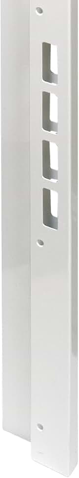 Mega-Jamb Reinforcing Plate, 48 in., for 1-3/4 in. Doors, White (Single Pack)