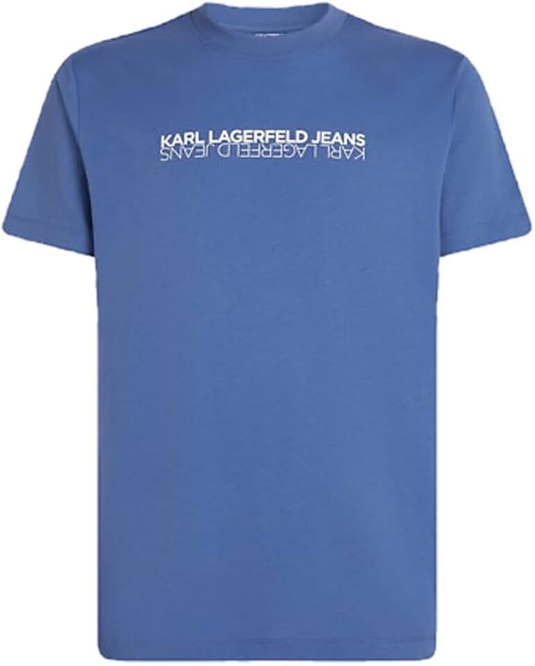 Karl Lagerfeld Jeans Herren Slim Short Sleeve Reflection T-Shirt
