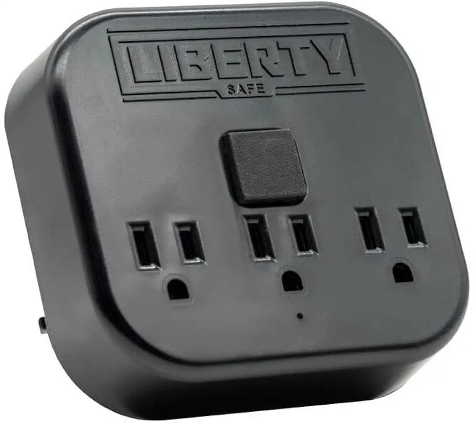 Liberty Safe Power Outlet Kit for Interior Safe Accessories with USB and Ethernet for Dehumidifiers and Lights