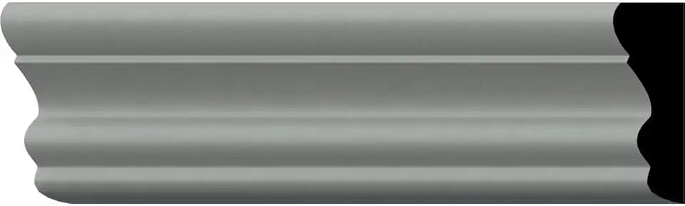 Ekena Millwork PML02X00OX-CASE-8 Oxford (8-Pack) Panel Moulding, 2"H x 5/8"P x 94 1/2"L, Primed