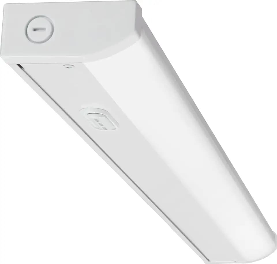Juno UCES 24 Inch LED Under Cabinet Lighting, LED Kitchen Cabinet Light Fixture Hardwired, Dimmable, Damp Rated, Selectable Soft, Warm, Neutral White Light (UCES 24IN SWW6 90CRI WH M6)