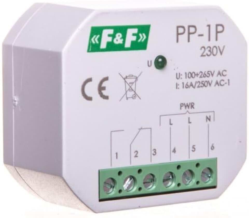 Unbekannt Elektromagnetisches Relais fürDoseneinbau 1 Wechsler