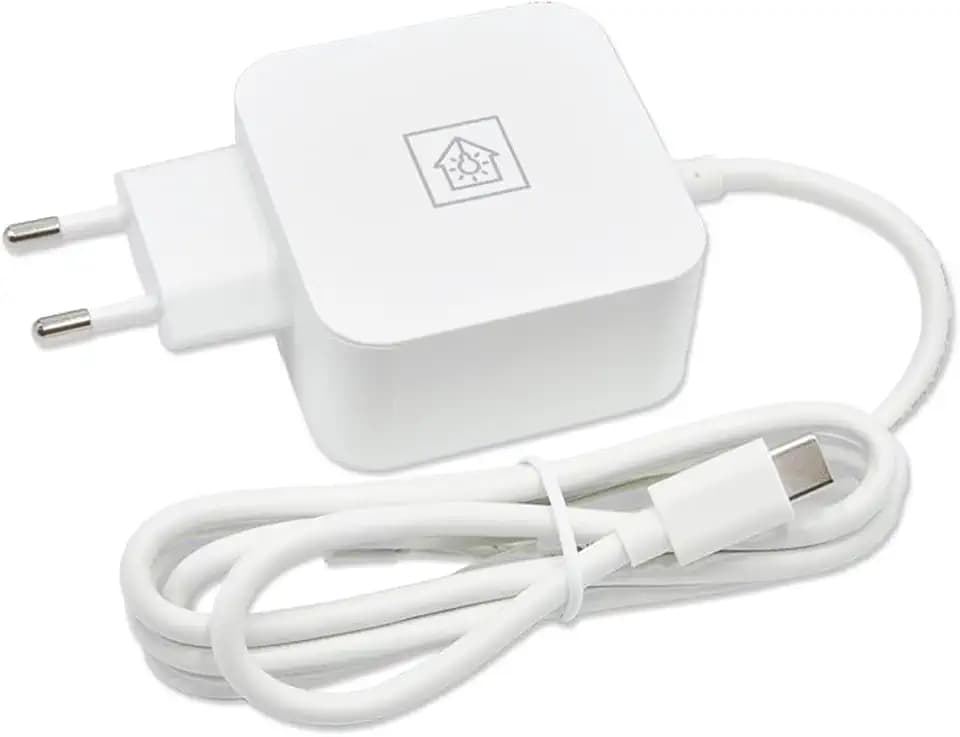 Raspberry Pi 5 USB-C Netzteil 45W, USB-C Power Supply, Raspberry Pi 5 4GB/8GB/16GB (Weiß)