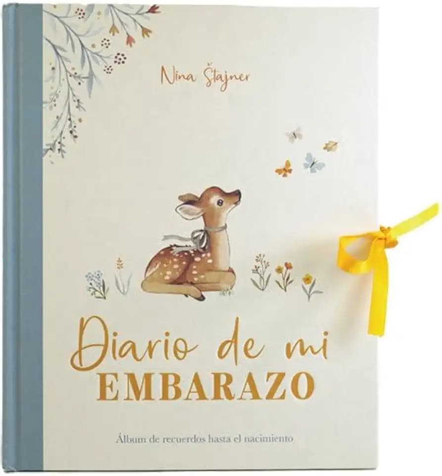 Diario de mi embarazo: Álbum de recuerdos hasta el nacimiento (Álbumes familiares)