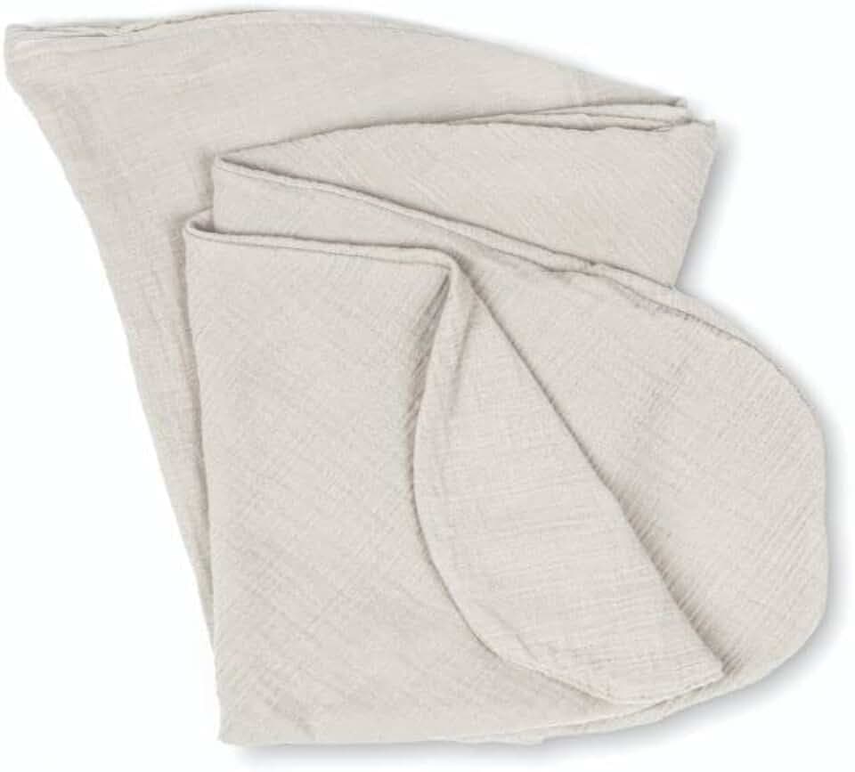Doomoo Basics – Tetra Almond Bezug für Schwangerschaftskissen Comfy Big – Stillkissenbezug aus Bio-Baumwolle – neuer Stil in natürlichen Farben für Ihren Mutterschaftsbegleiter